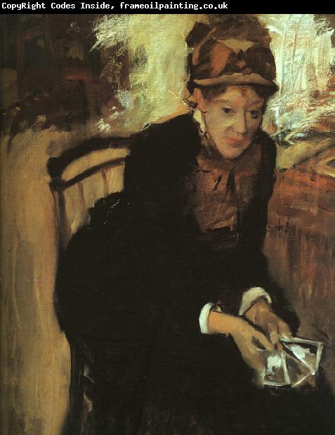 Edgar Degas Portrait of Mary Cassatt